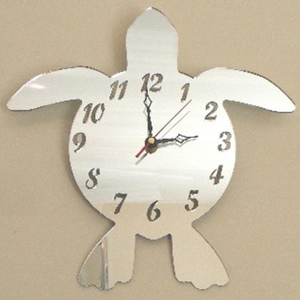 Turtle Clock Mirror - 35cm